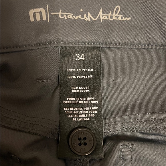 Travis Mathew Gray Golf Pants 34x32 - Picture 4 of 4